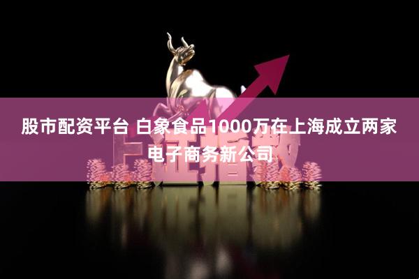 股市配资平台 白象食品1000万在上海成立两家电子商务新公司